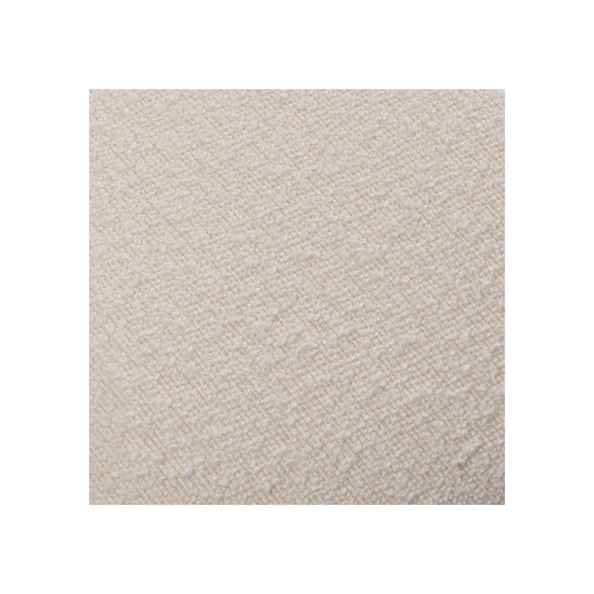 Echantillon tissu Peppo blanc 10x10cm