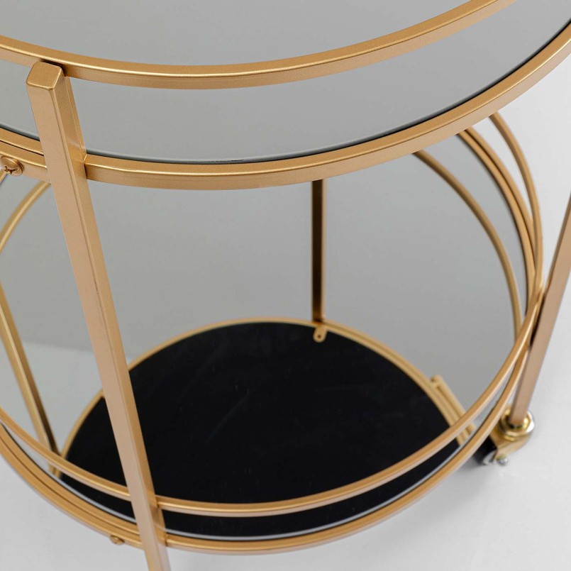 Retro style gold sideboard - Emilia - Kare Design
