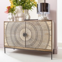 Buffet ethnique en bois - Eye Of Tiger - Kare Design