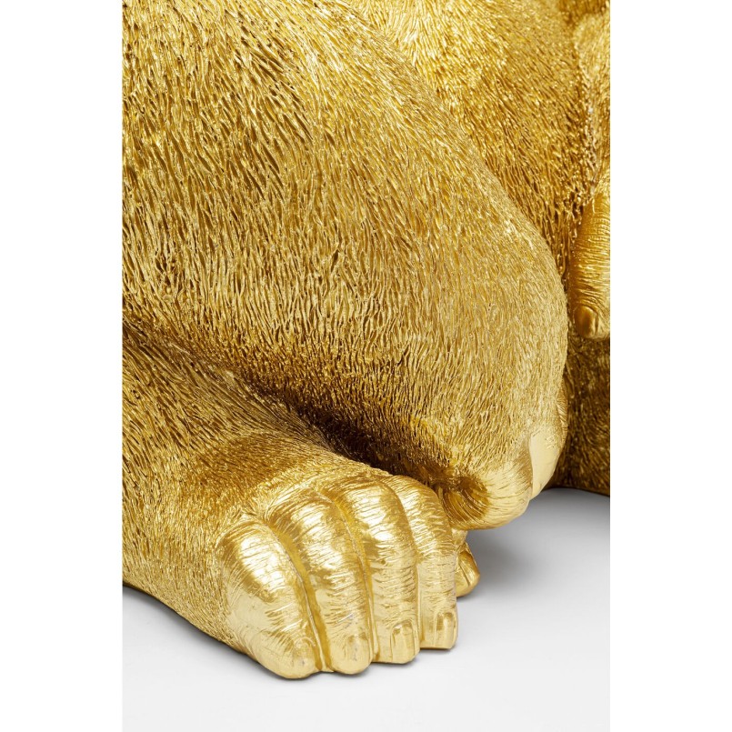 Gilded gorilla decoration - Kare Design