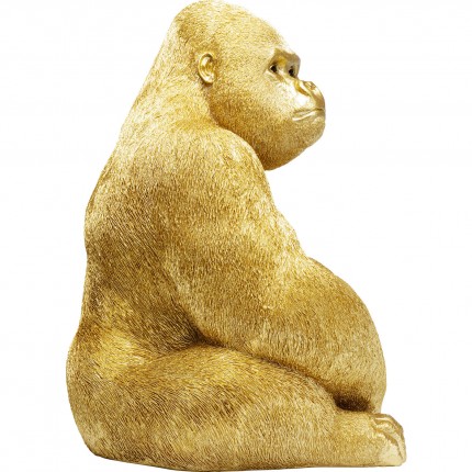 Déco gorille XL 76cm doré Kare Design