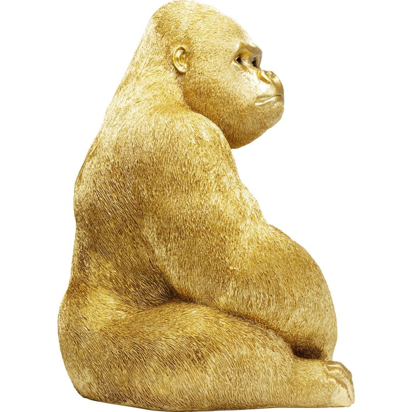Gilded gorilla decoration - Kare Design
