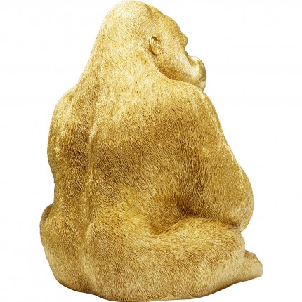 Déco gorille XL 76cm doré Kare Design