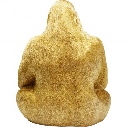 Déco gorille XL 76cm doré Kare Design