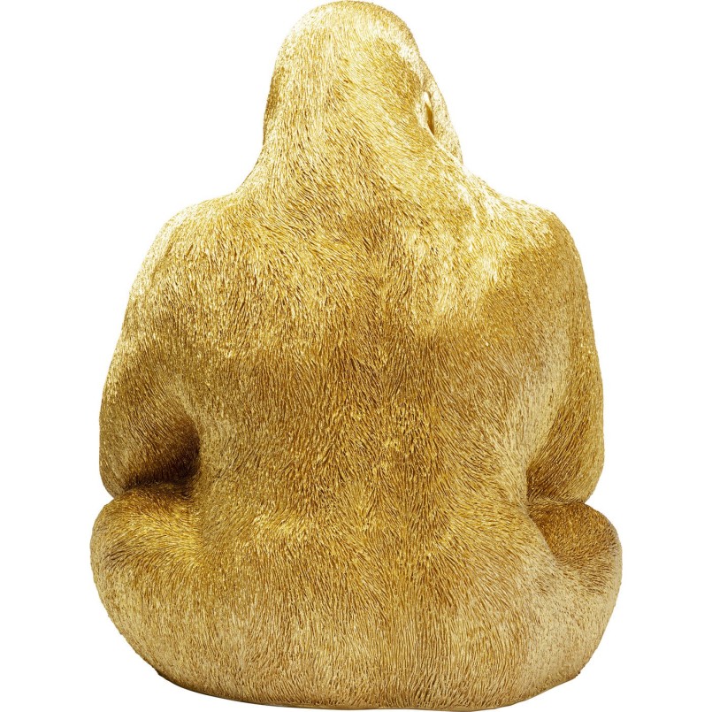 Gilded gorilla decoration - Kare Design