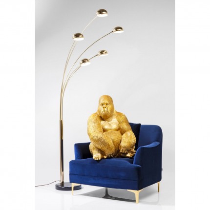 Déco gorille XL 76cm doré Kare Design