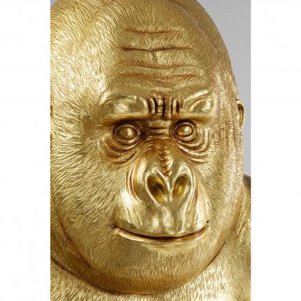 Déco Gorille XXL 180cm doré Kare Design