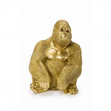 Déco Gorille 39cm doré Kare Design