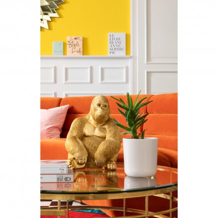 Déco gorille 39cm doré Kare Design
