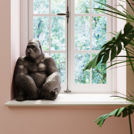 Deco gorilla XL 76cm black Kare Design Deco gorilla XL 76cm black Kare Design