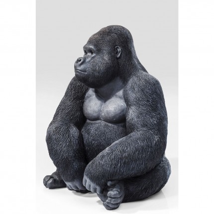 Déco Gorille XL 76cm noir Kare Design