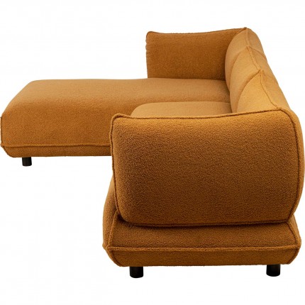 Canapé d'angle gauche Gigi marron Kare Design