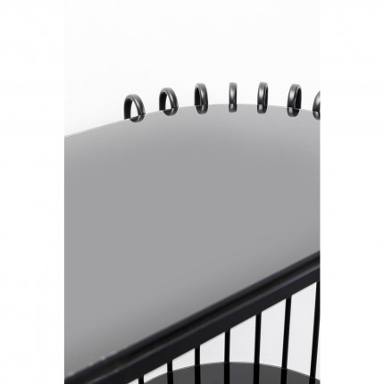 Console Wire 81x37cm noire Kare Design