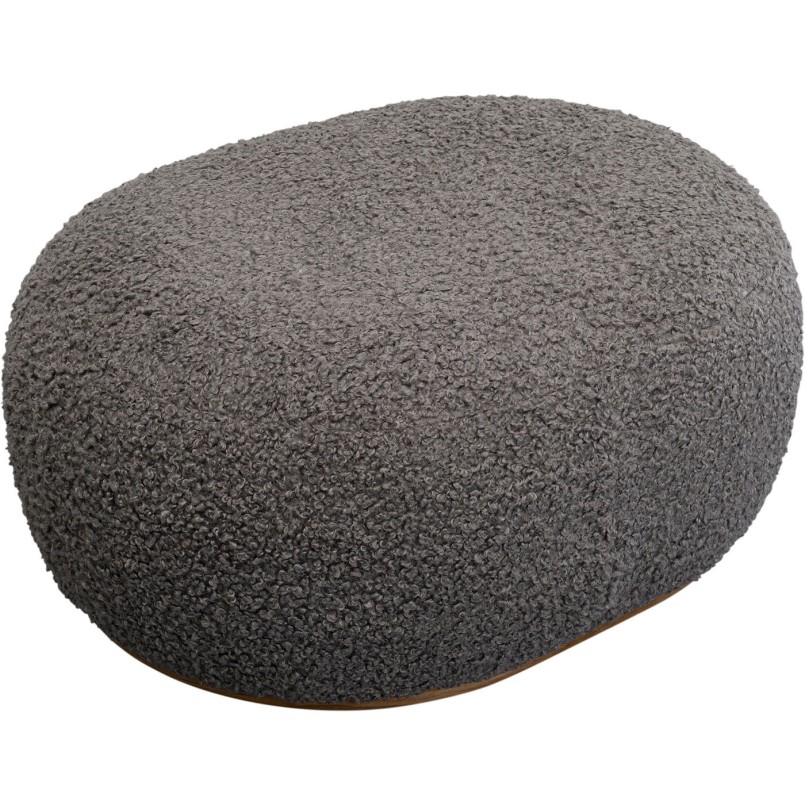 Bench Pebble Boucle Grey 81cm
