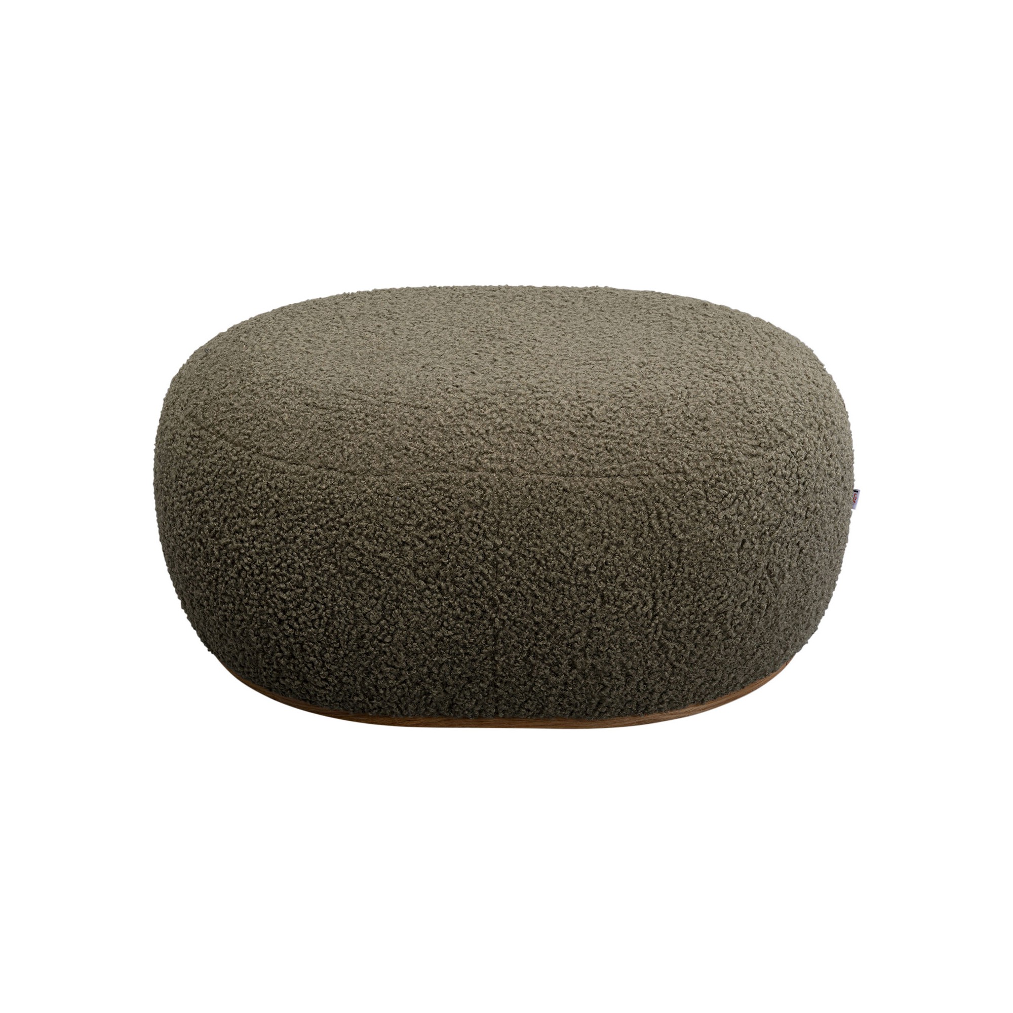 Pouf Pebble Boucle 81cm vert Kare Design