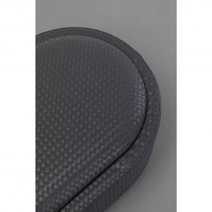 Storage bench Venezia black Kare Design