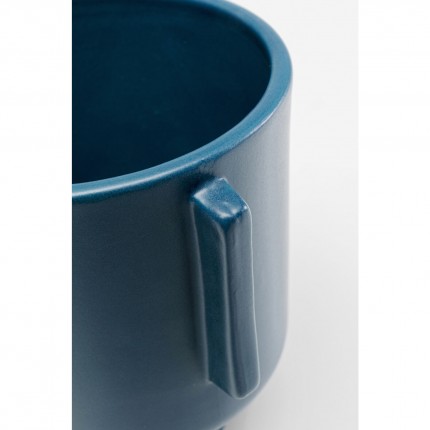 Vase Faccia bleu 12cm Kare Design