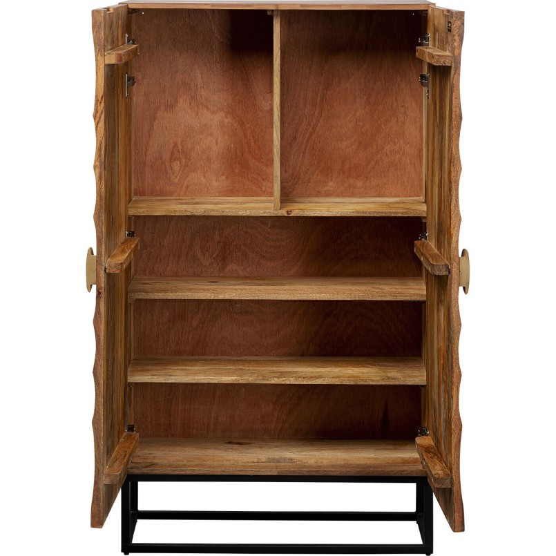 Carved wood cabinet - Madeira - Kare Design