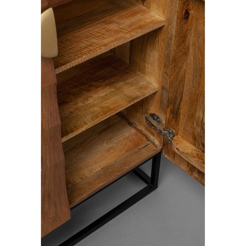 Carved wood cabinet - Madeira - Kare Design