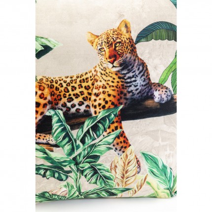 Coussin jungle léopard Kare Design