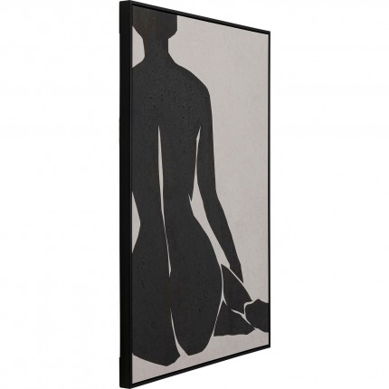 Tableau dos femme 73x113cm Kare Design