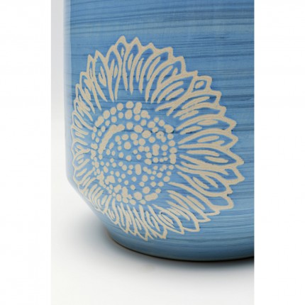 Vase Big Bloom bleu 47cm Kare Design