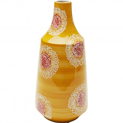 Vase Big Bloom jaune 38cm Kare Design