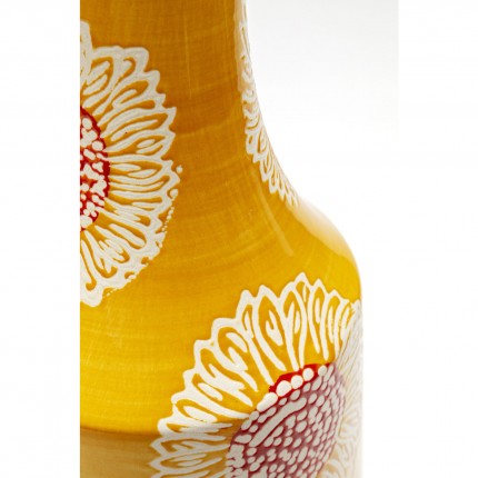 Vase Big Bloom jaune 38cm Kare Design