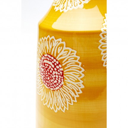 Vase Big Bloom jaune 38cm Kare Design