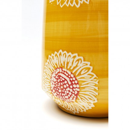 Vase Big Bloom jaune 38cm Kare Design