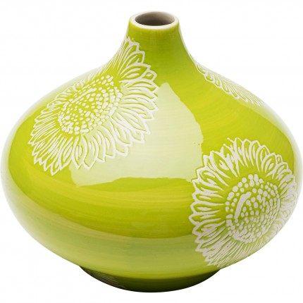 Vase Big Bloom vert 21cm Kare Design