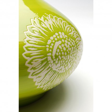 Vase Big Bloom vert 21cm Kare Design