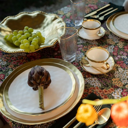 Plate Bell Ø25cm (4/Set) Kare Design