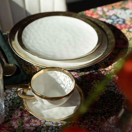 Assiettes Bell 25cm set de 4 Kare Design