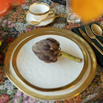 Assiettes Bell 25cm set de 4 Kare Design