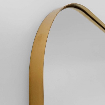 Miroir Opera doré 190x80cm Kare Design