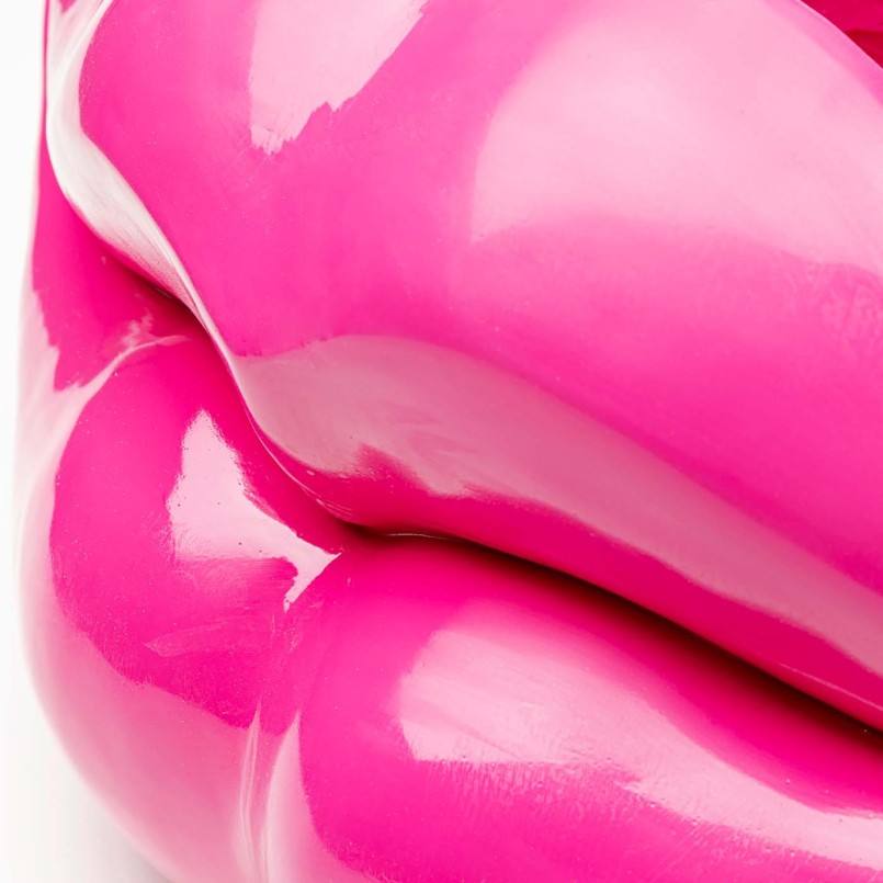 Vase bouche rose fuchsia - Kare Design