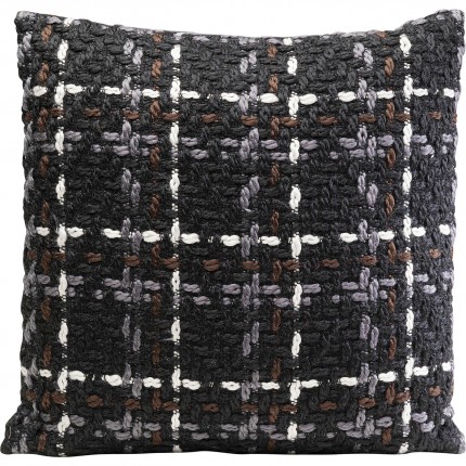 Coussin Colorado noir Kare Design