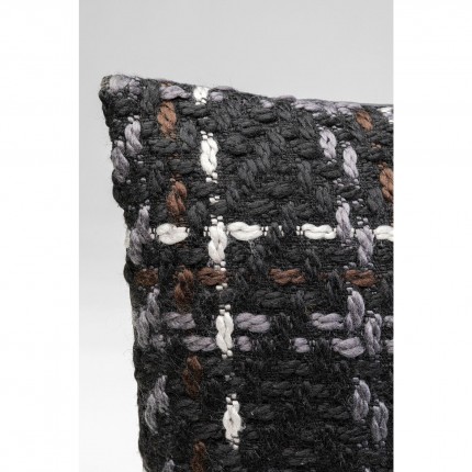 Coussin Colorado noir Kare Design