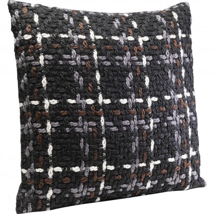 Coussin Colorado noir Kare Design