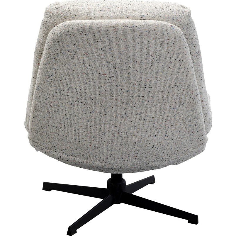 Fauteuil pivotant + repose-pieds Columbia