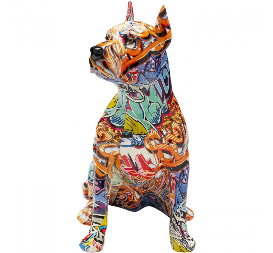 Deco pitbull graffiti 41cm Kare Design Deco pitbull graffiti 41cm Kare Design