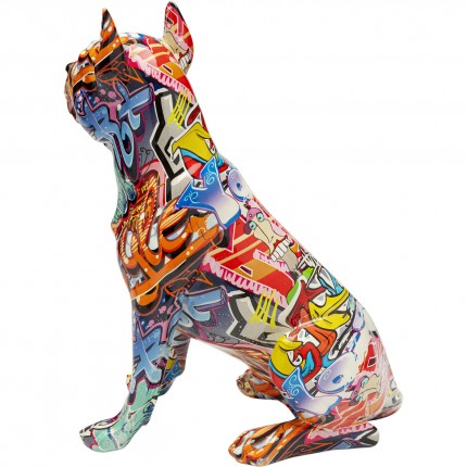 Deco pitbull graffiti 41cm Kare Design