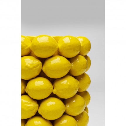 Vase citrons jaunes 43cm Kare Design