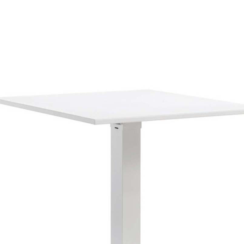 Table de bar pliante blanche pour extérieur - Prada - Gescova