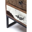 Meuble TV Rodeo 3 Tiroirs 2 Portes Kare Design