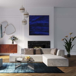 Canapé d'angle droit gris contemporain - Infinity - Kare Design