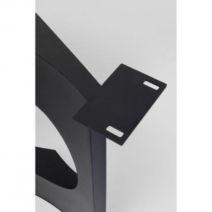 Pieds de table Tavola Oho noirs set de 2 Kare Design