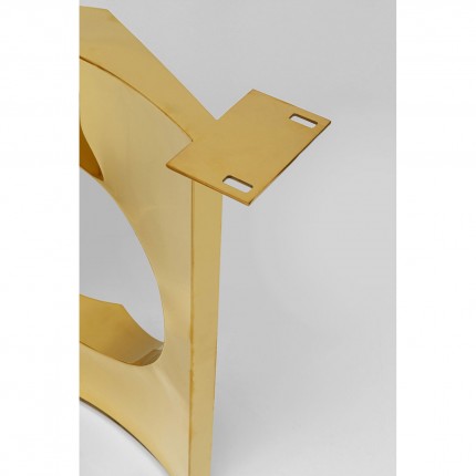 Pieds de table Tavola Oho dorés set de 2 Kare Design