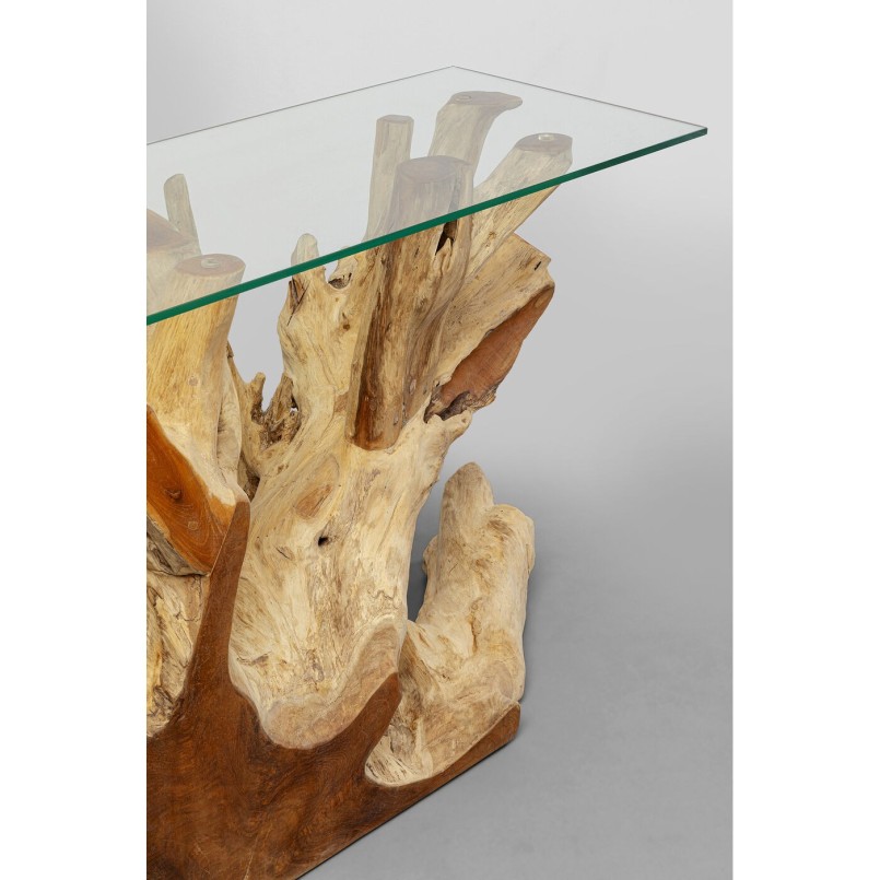 Ethnic wooden console - Roots - Kare Design